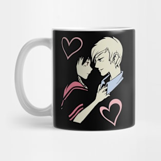 Romantic Lovers Couple Hearts Anime Cartoon Girlfriend Gift Mug